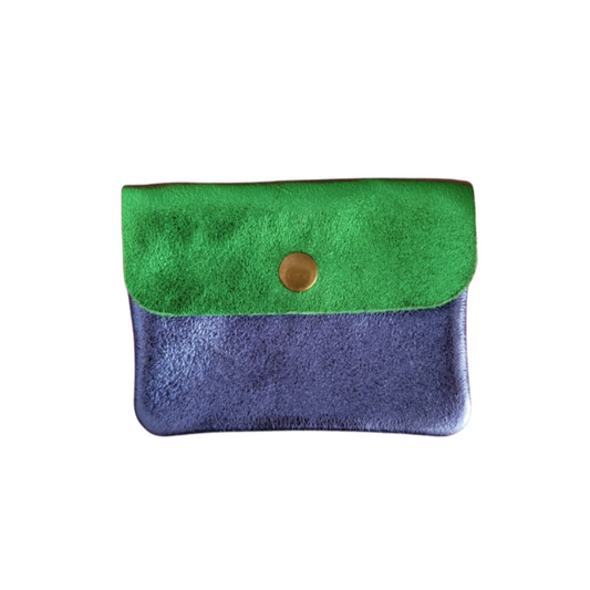 BLUE & GREEN METALIC